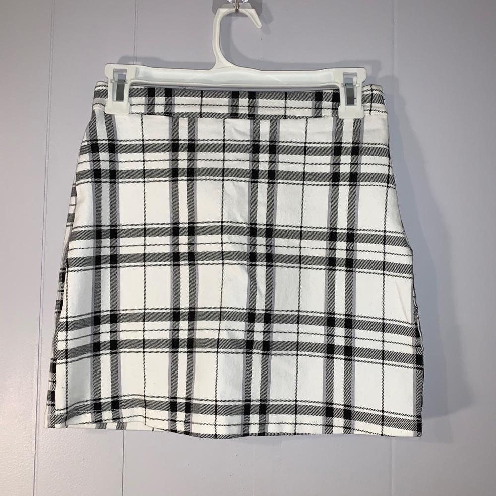 Plaid Mini Skirt